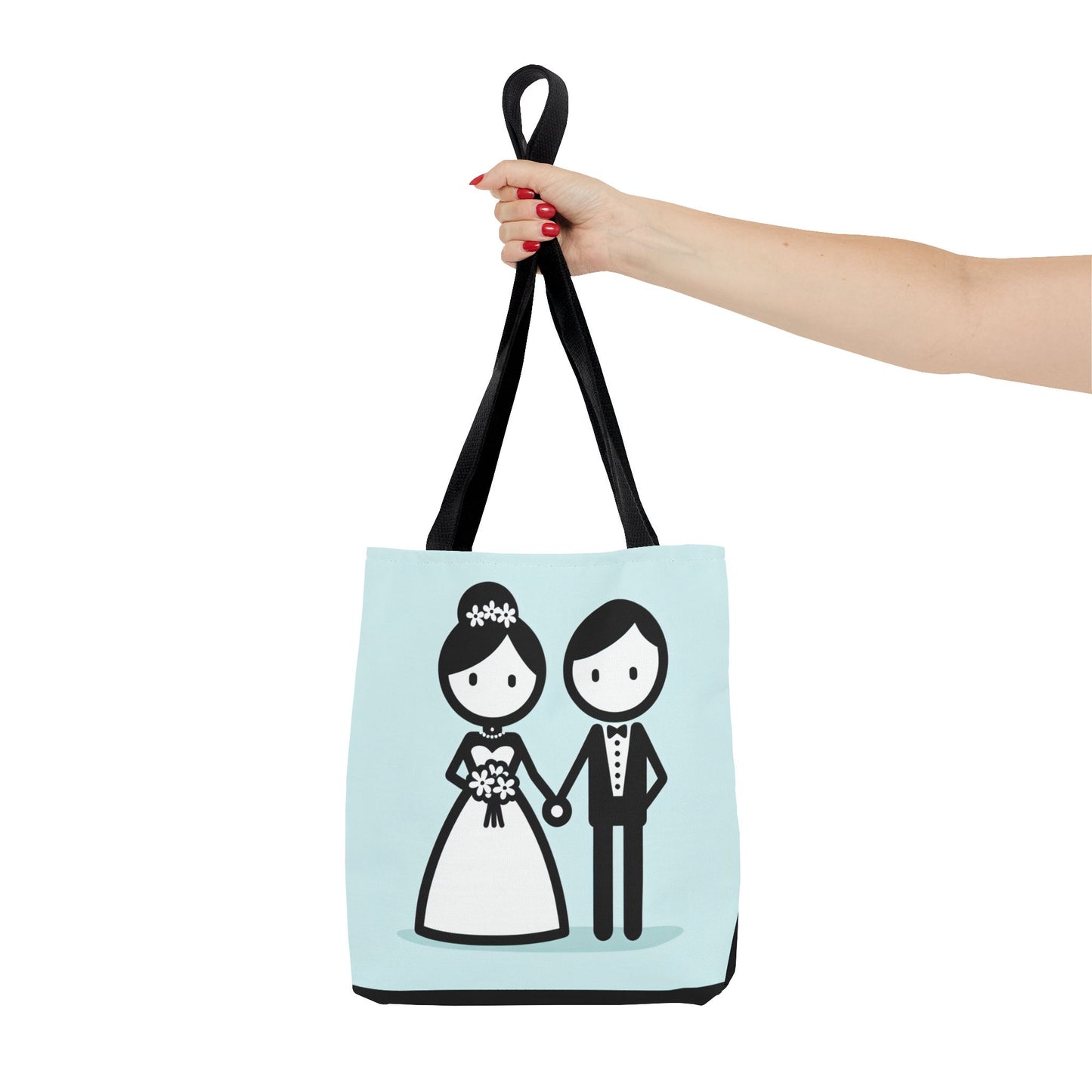 bride and groom Tote Bag