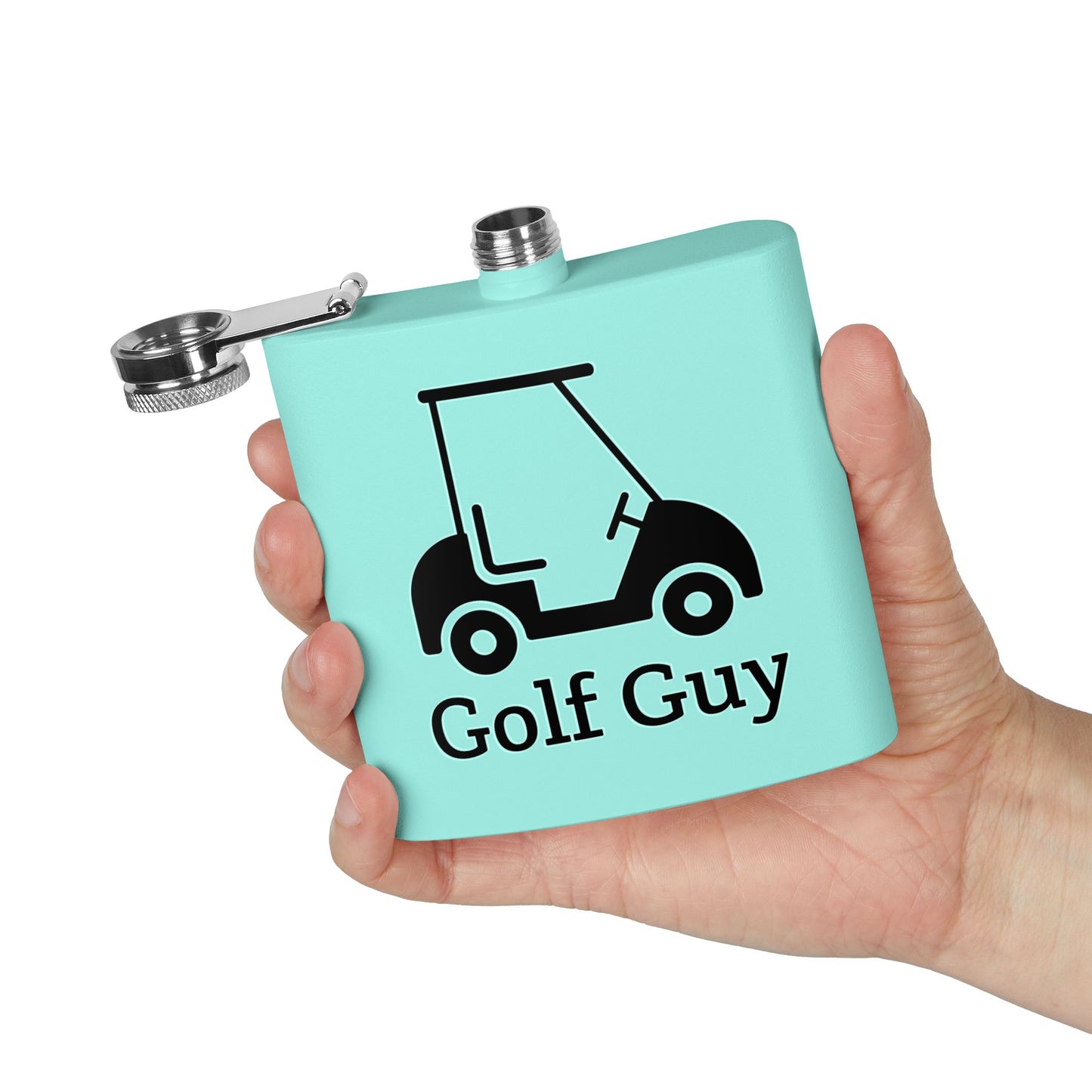 Golf guy cart Sleek Stainless Steel Flask