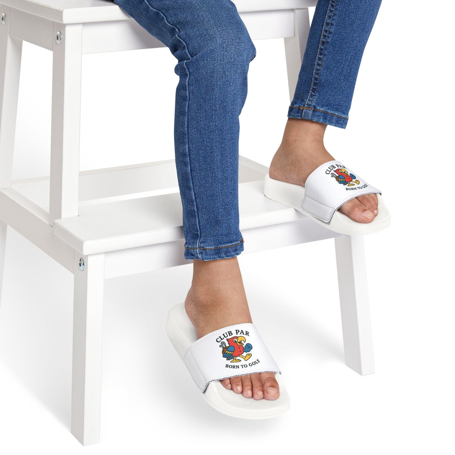 Club Par Born to Golf Youth Sandals