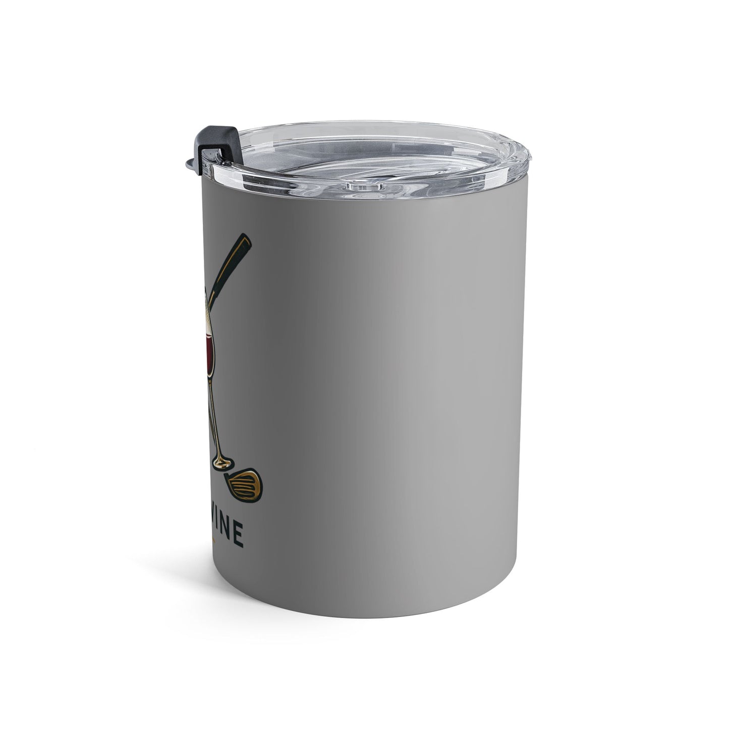 Gray Golf and Wine Whiskey/Wine Tumbler