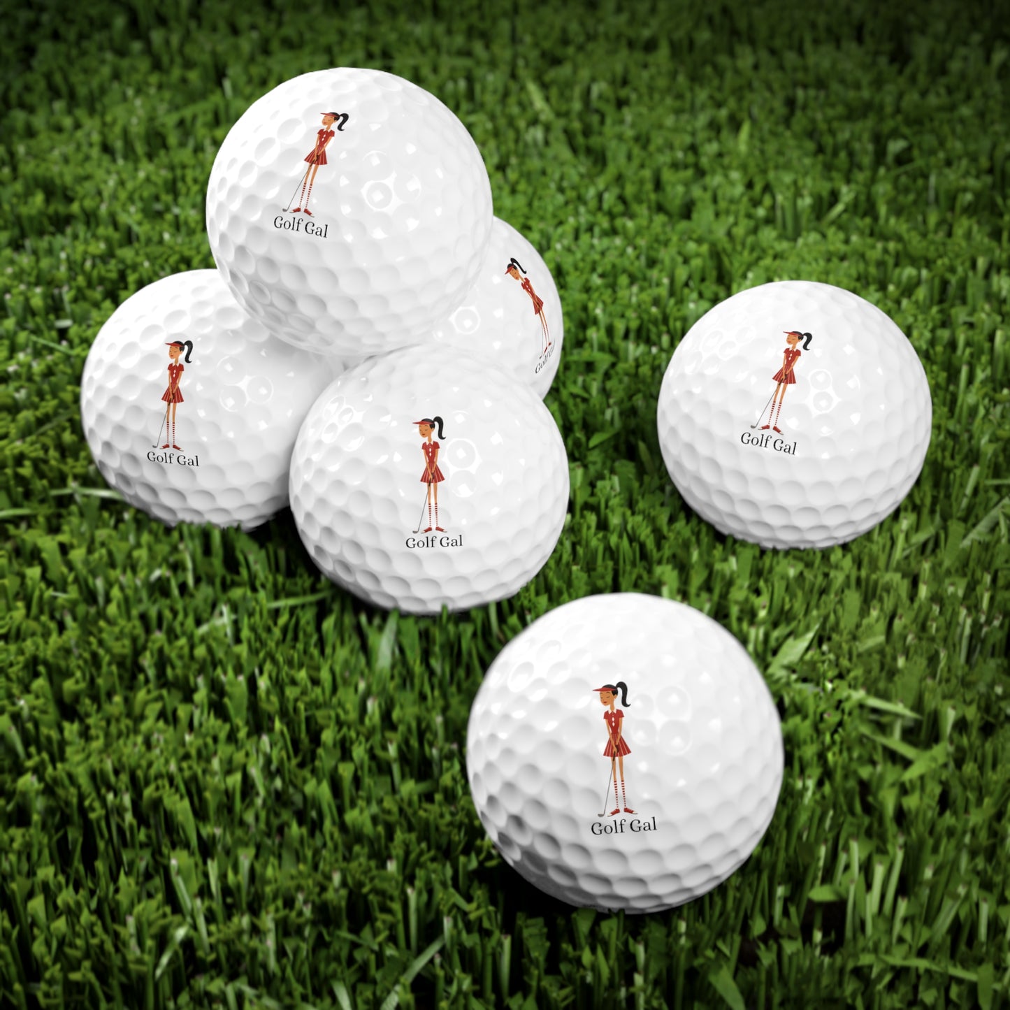 Golf Gal Golf Ball Ruby