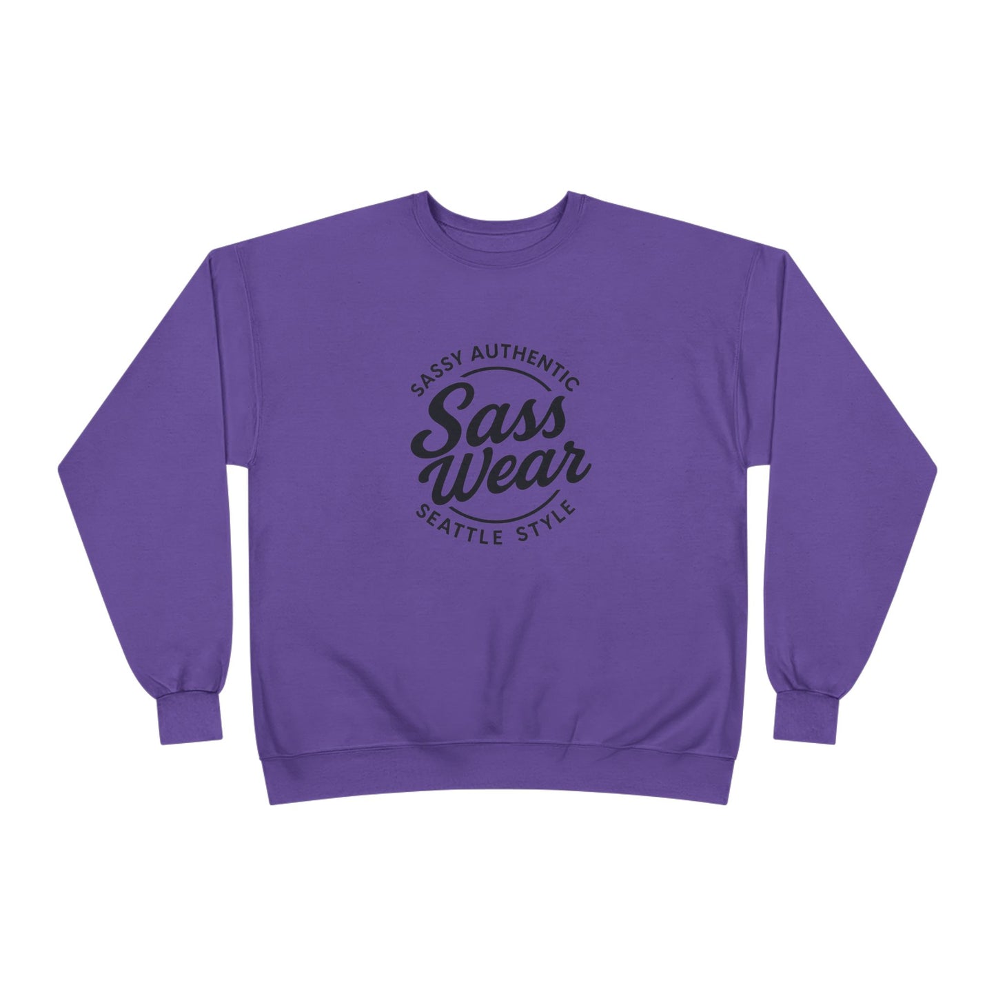 Sass Wear Unisex Eco-Friendly Crewneck Sweatshirt