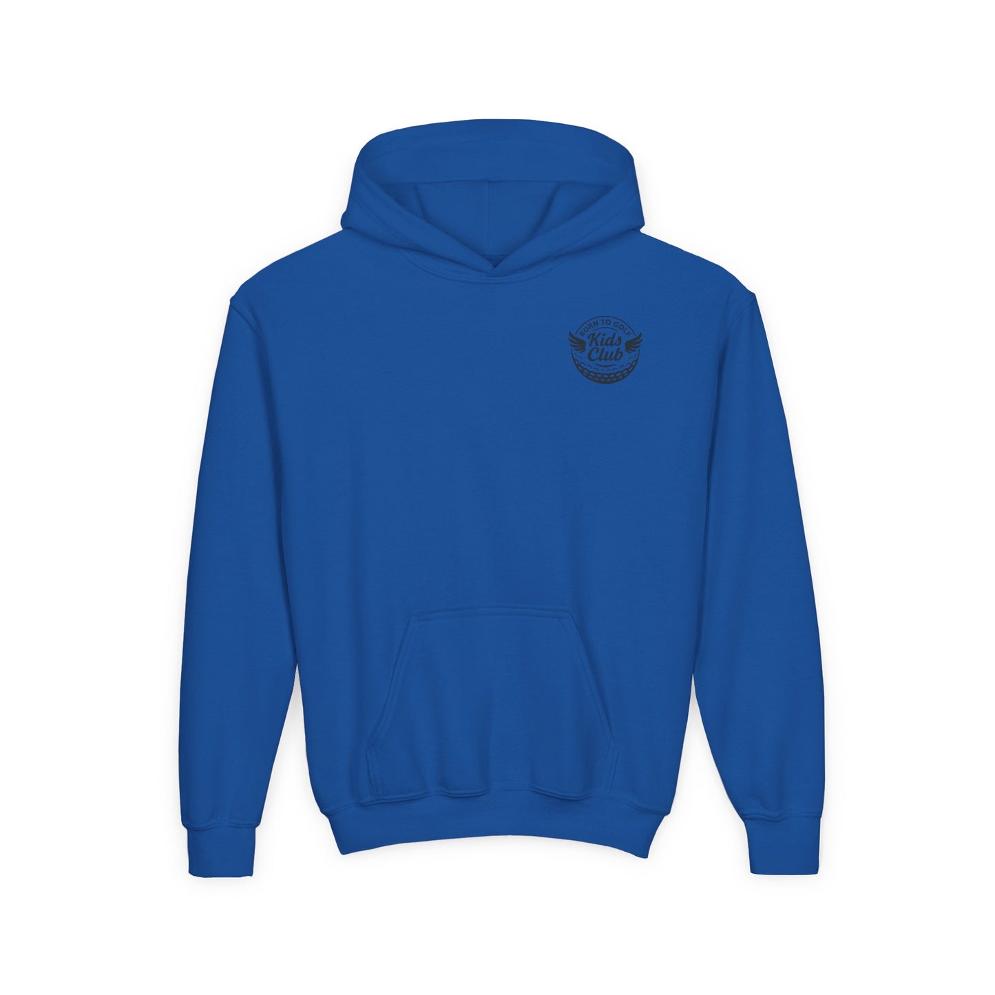 Club Eagle Born To Golf Youth Hoodie
