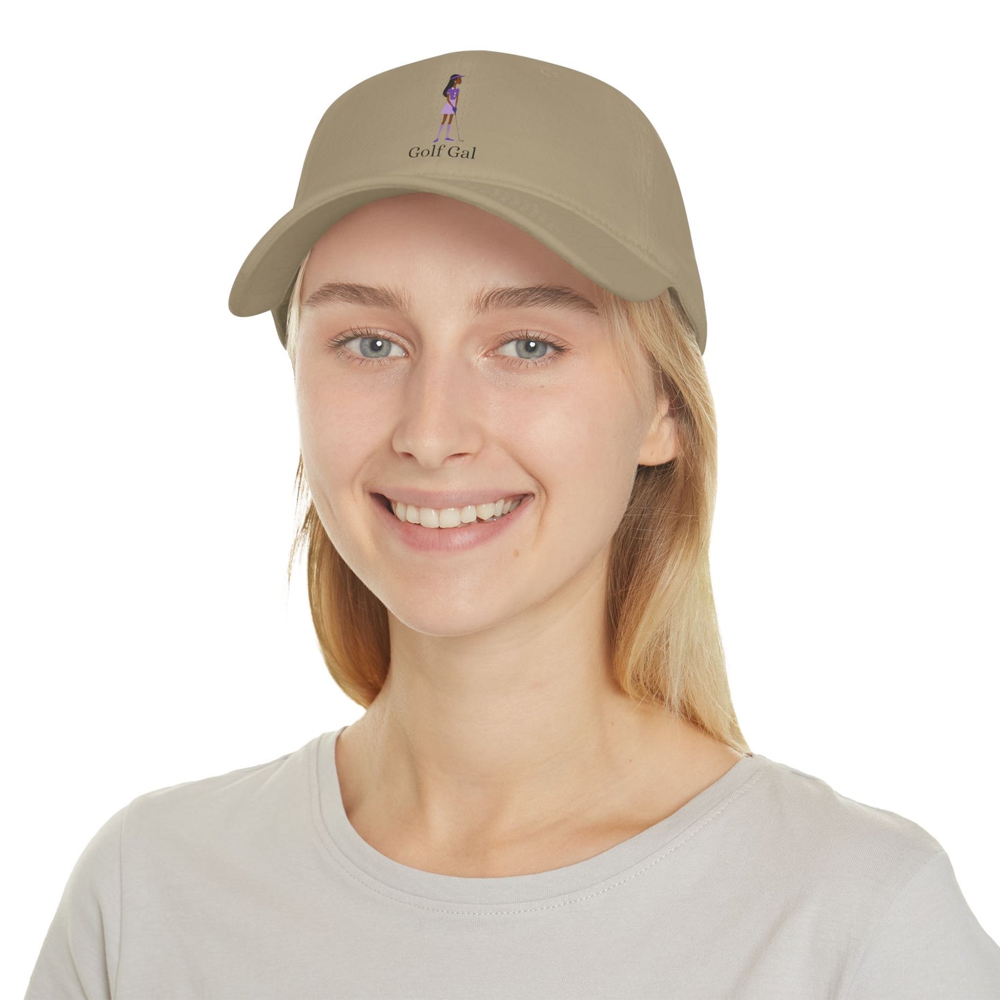 Golf Gal Low Profile Baseball Cap Violet