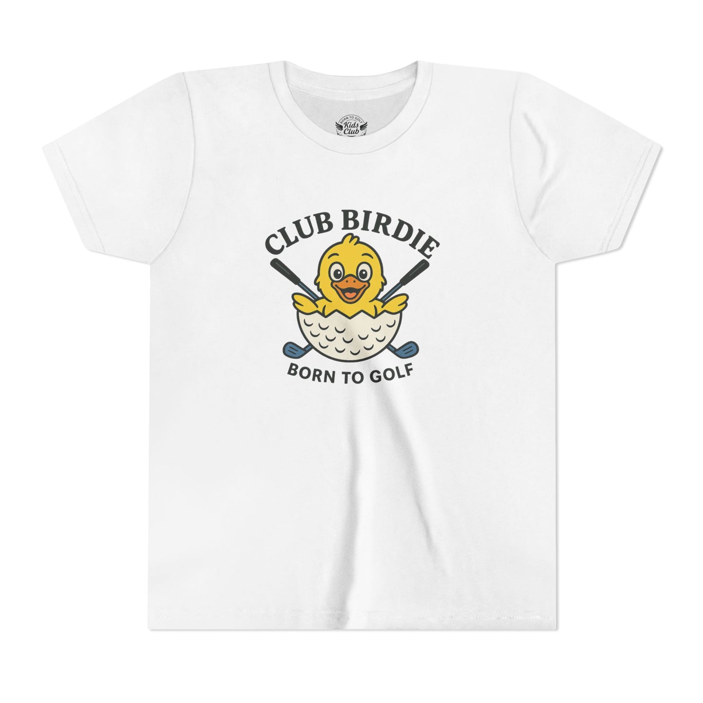 Club Birdie Golf Ball Born To Golf Youth Tee