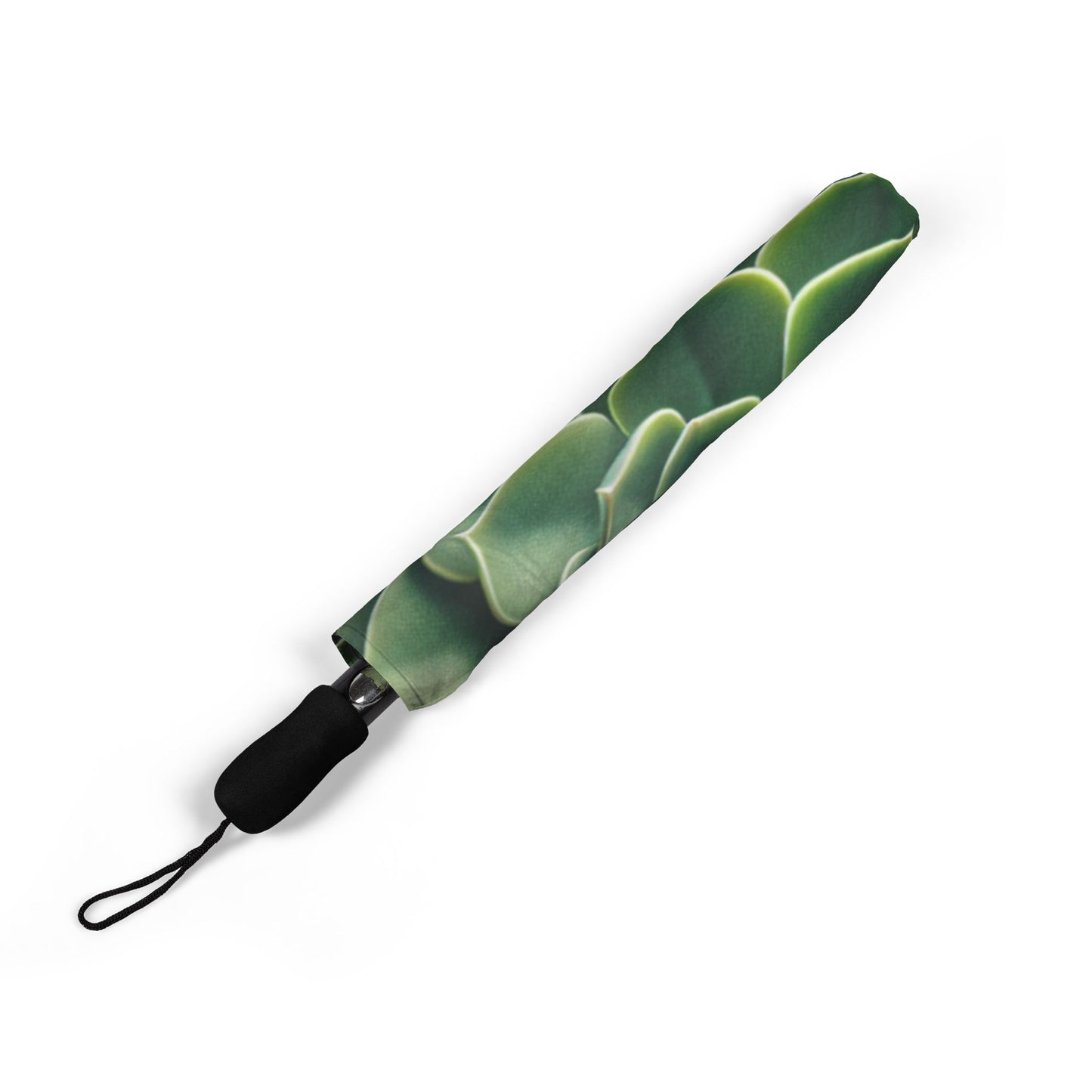 succulents Umbrella - Semi-Automatic Foldable Design