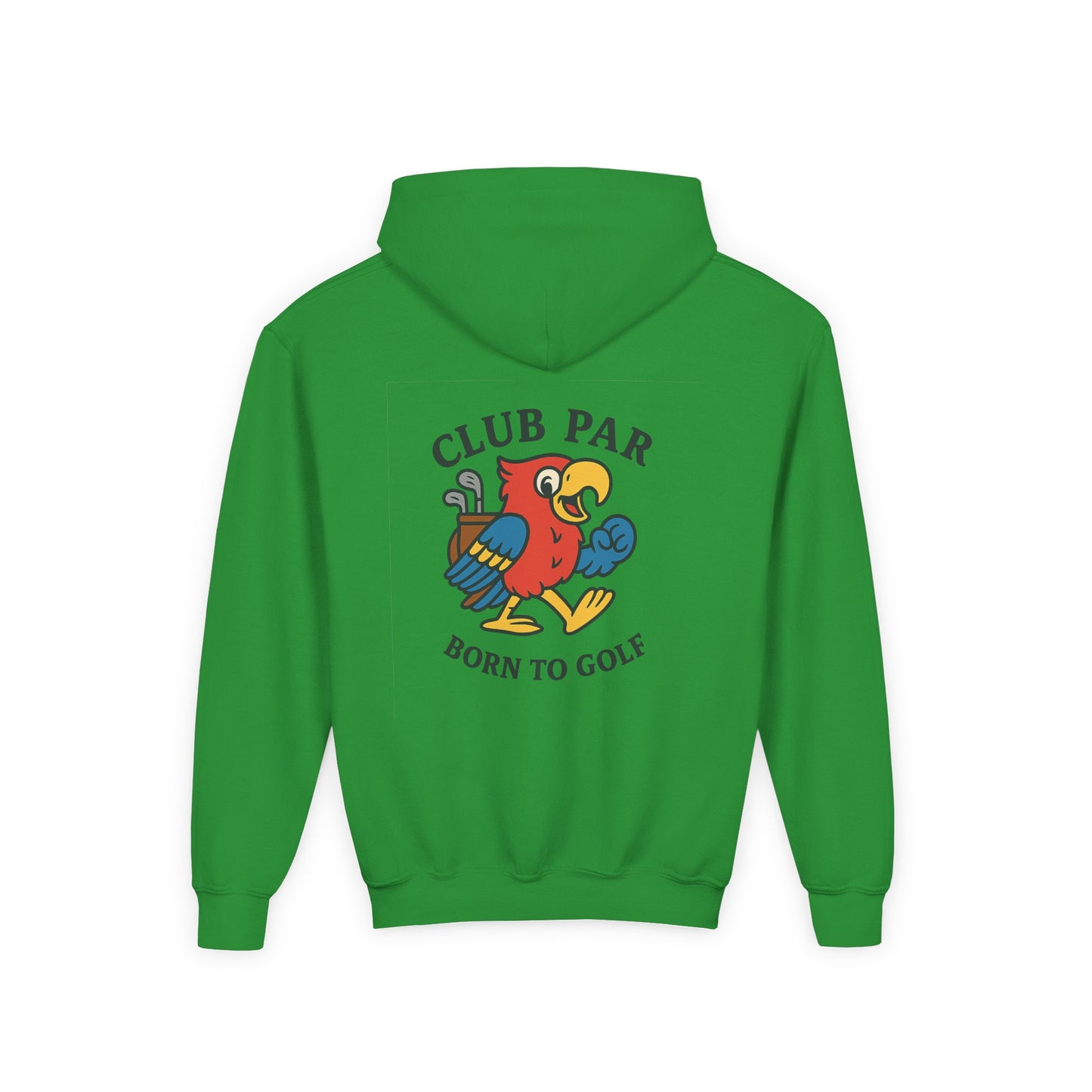 Club Par Born To Golf Youth Hoodie