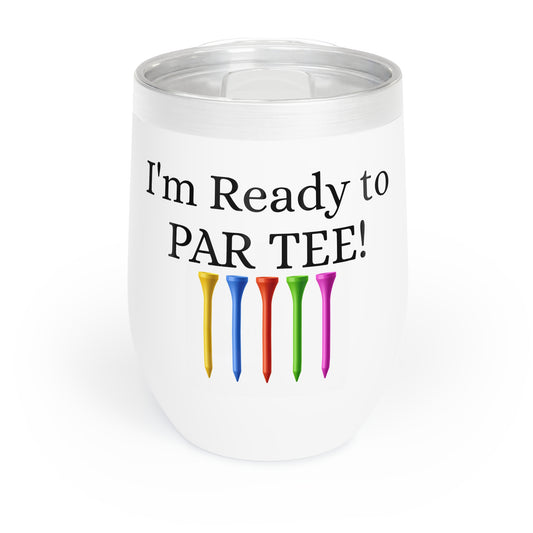 ready to par tee Wine Tumbler