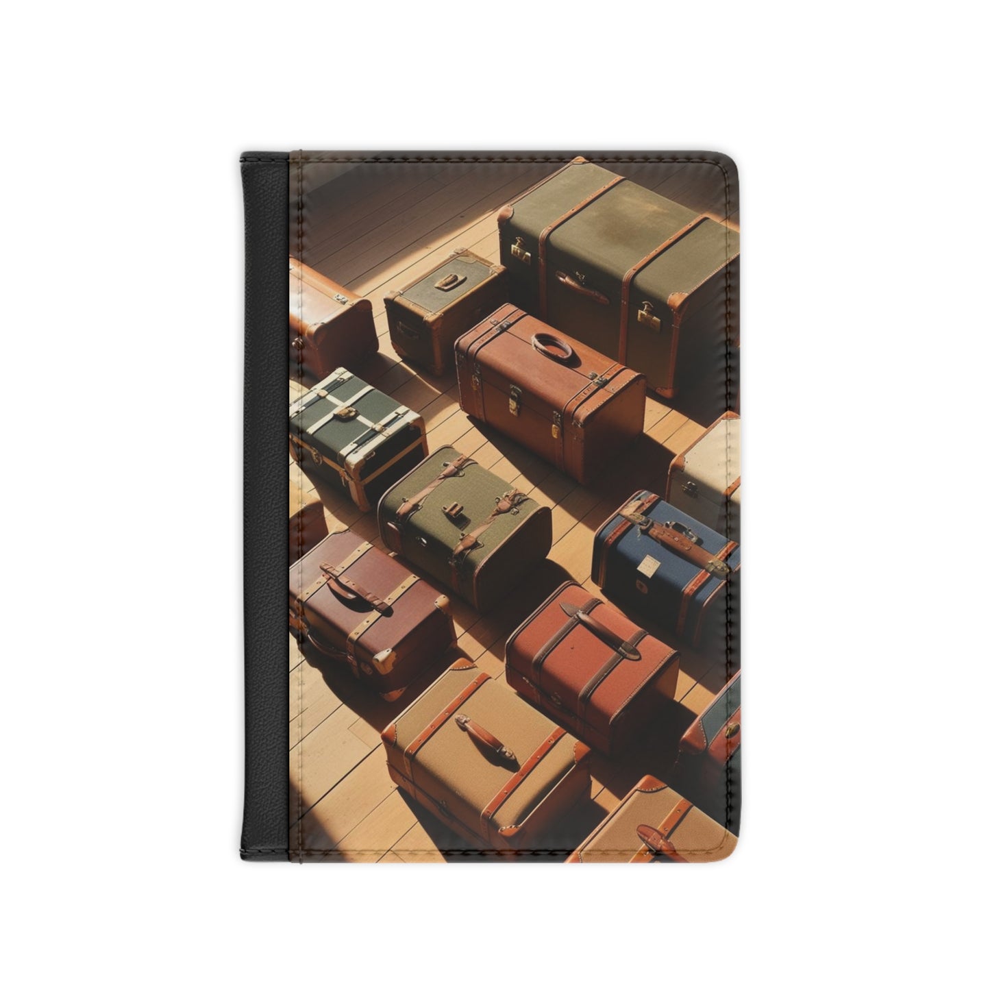 vintage luggage Passport Cover