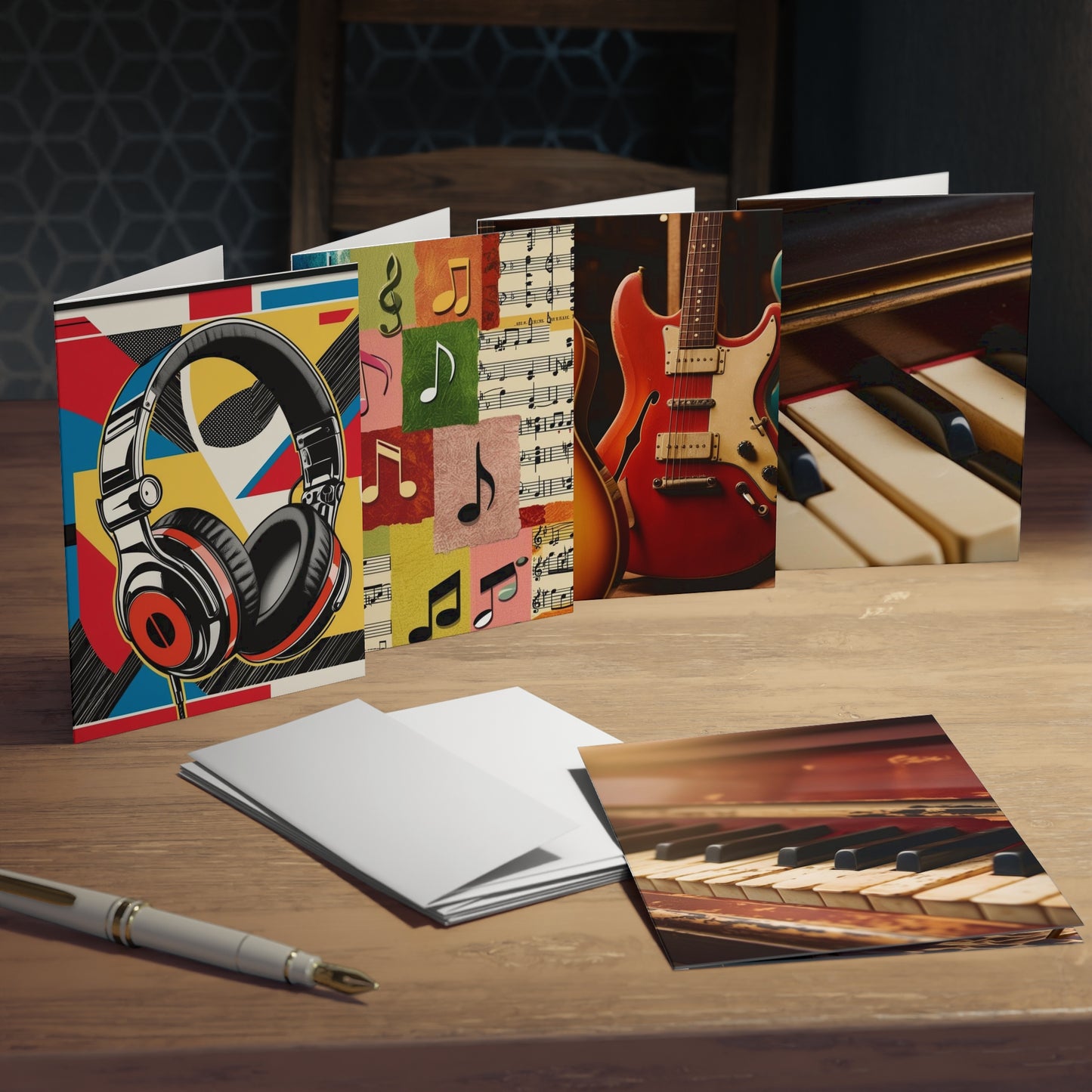 music lovers Greeting Cards (5-Pack)