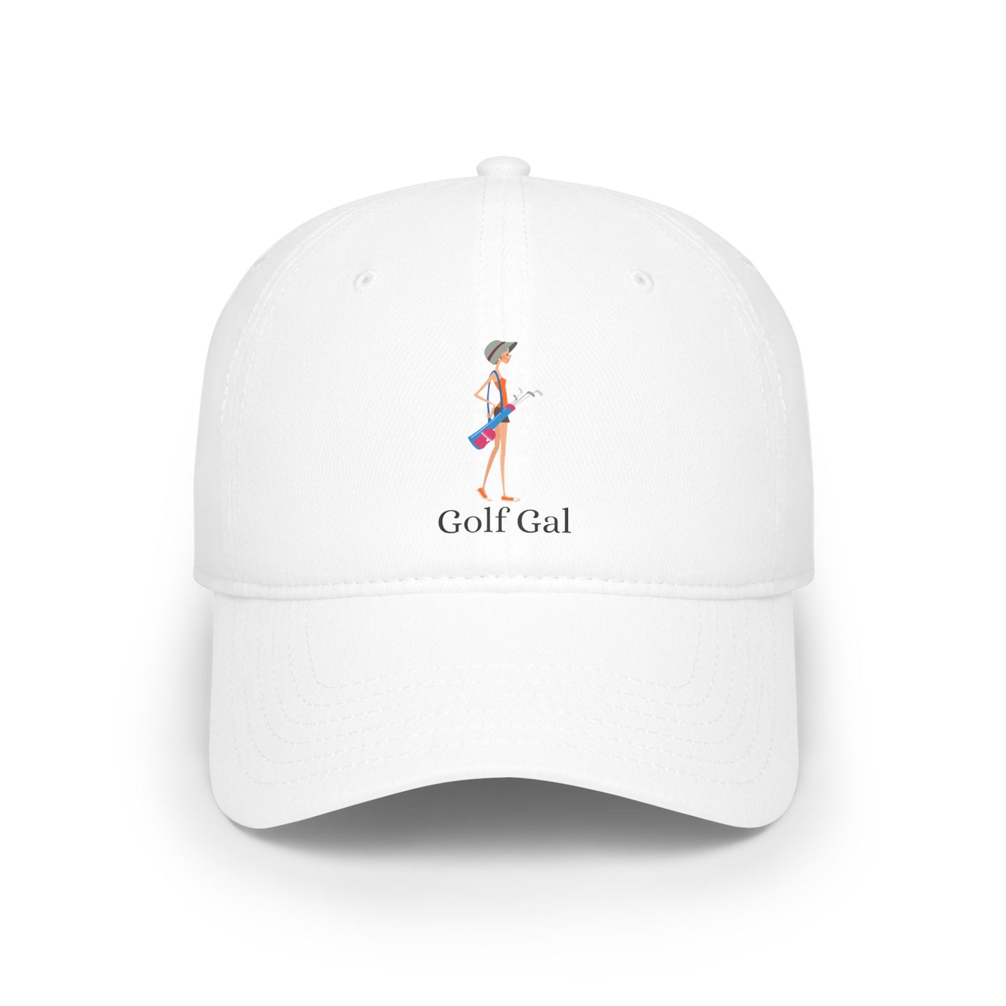 Golf Gal Low Profile Baseball Cap Poppy