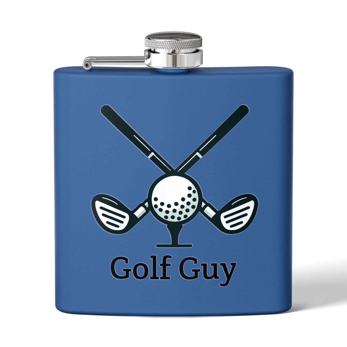 Golf Guy Sleek Stainless Steel Flask