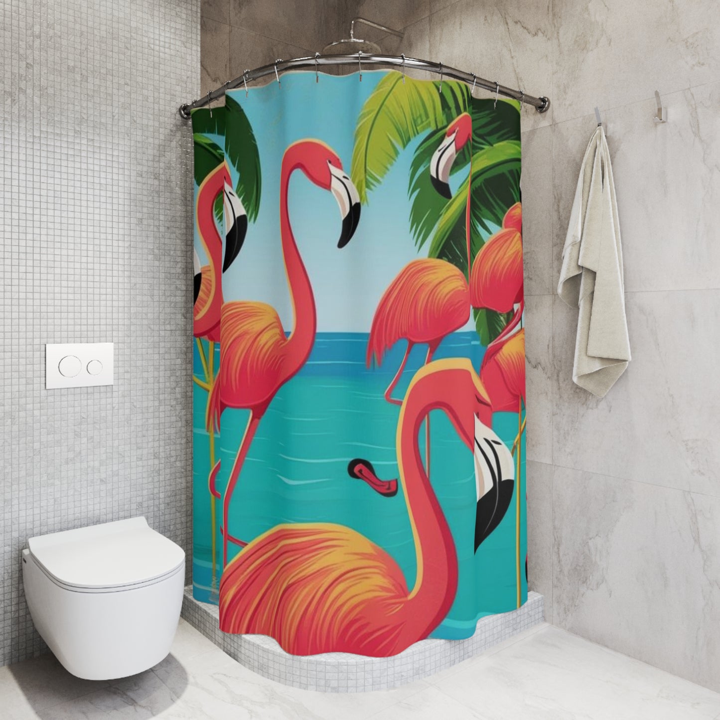 flamingo Shower Curtains