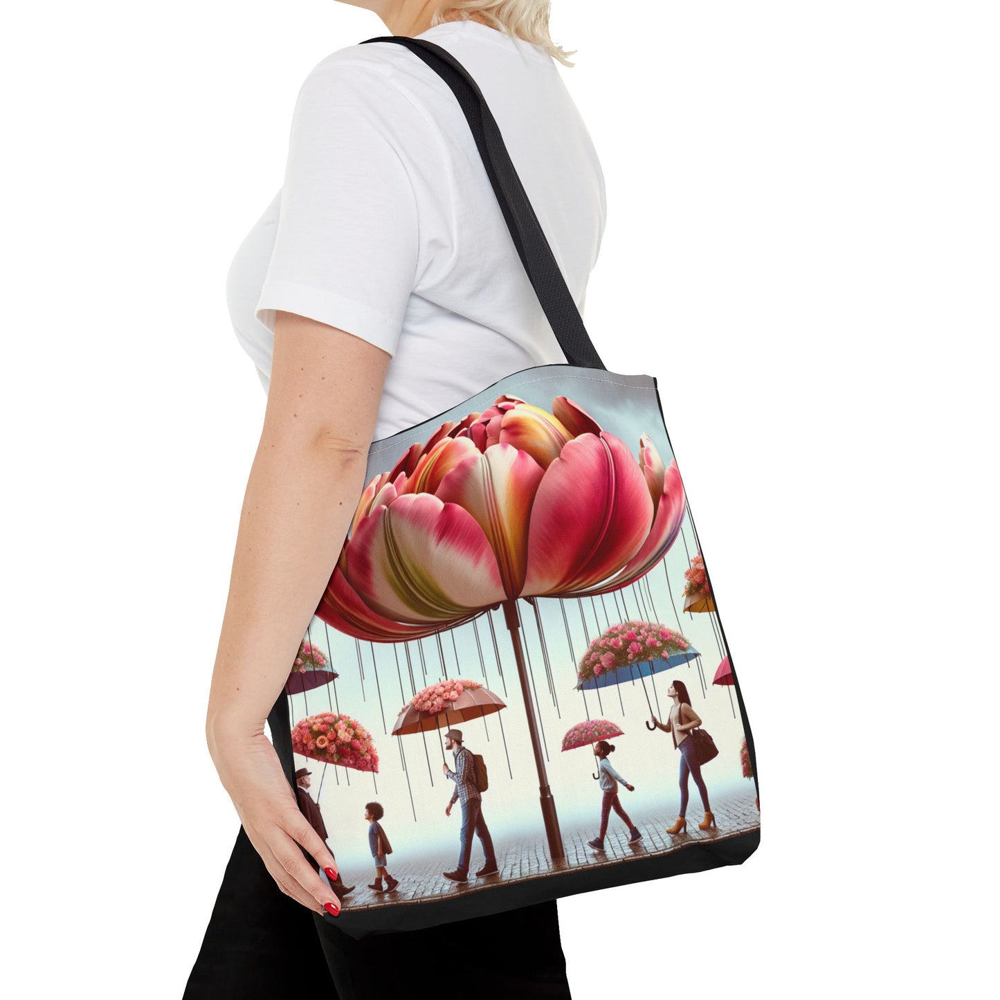 tulip umbrellas Tote Bag
