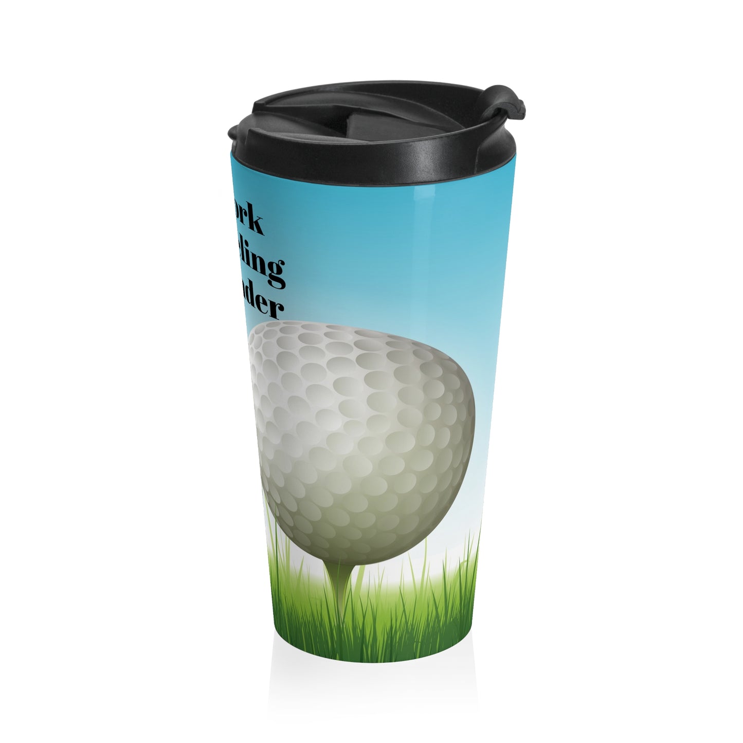under PAR  golf Stainless Steel Travel Mug
