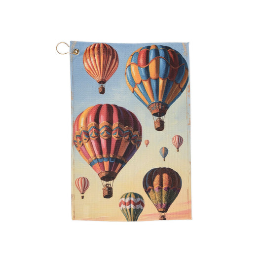 Hot air balloon Golf Towel