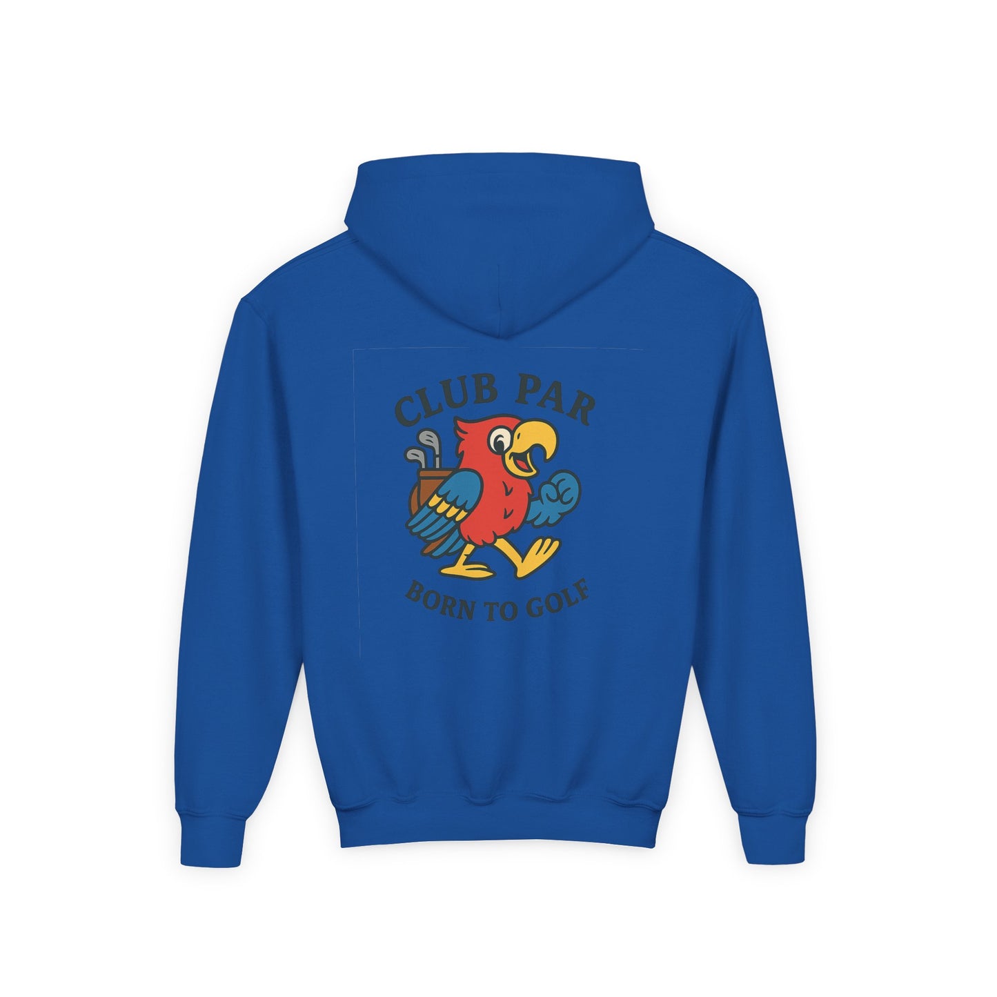 Club Par Born To Golf Youth Hoodie