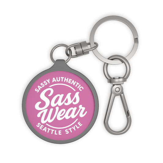 PInk Sass Wear Keyring Tag