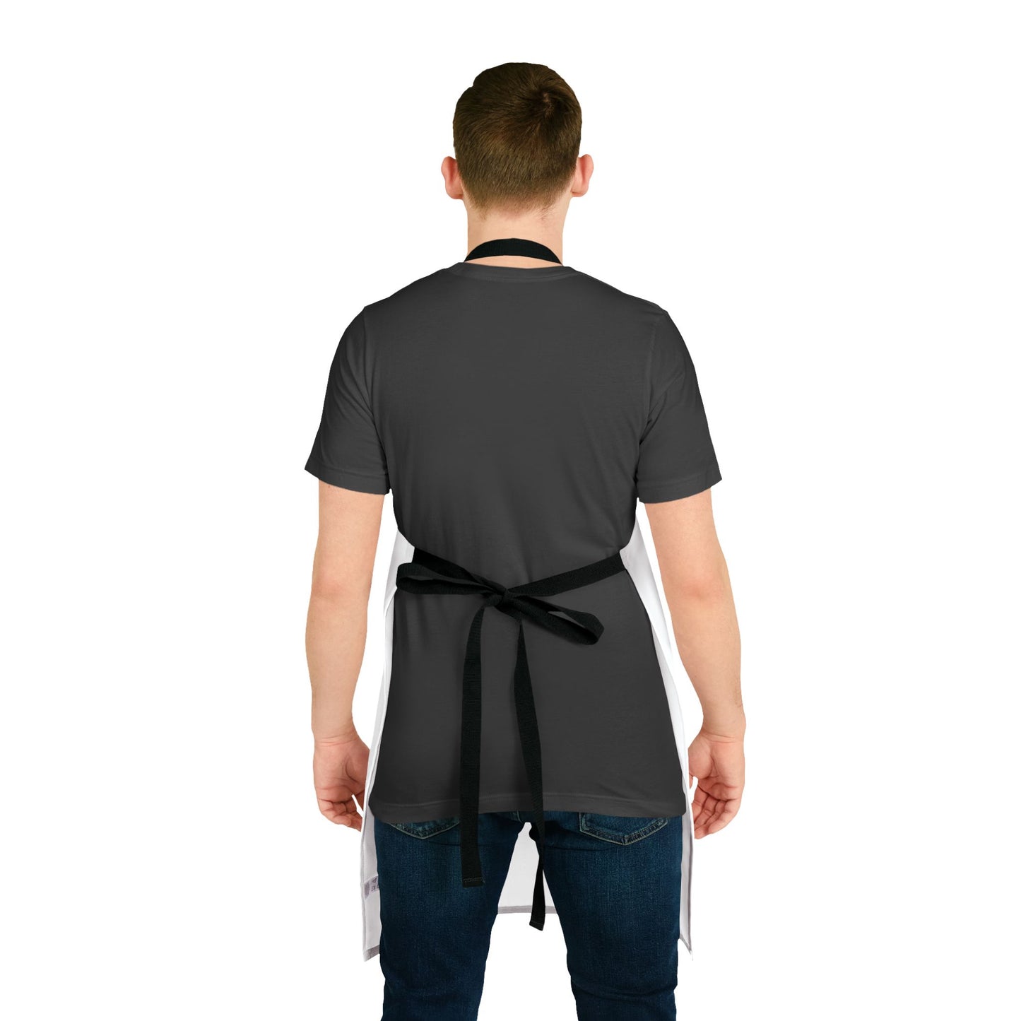 White I just Can't  Apron