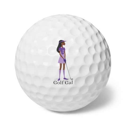 Golf Gal Golf Ball Violet