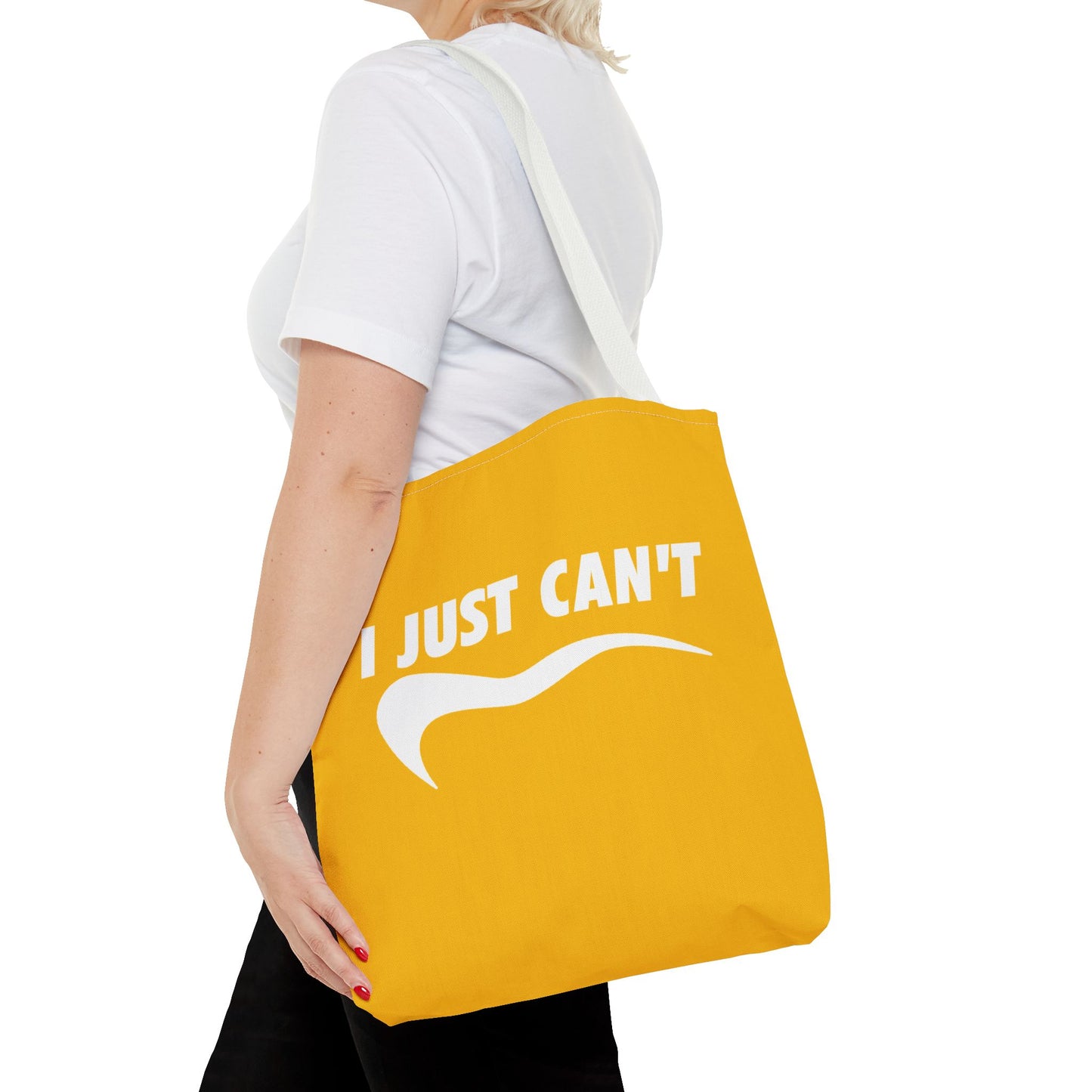 Yellow I just can't Tote Bag