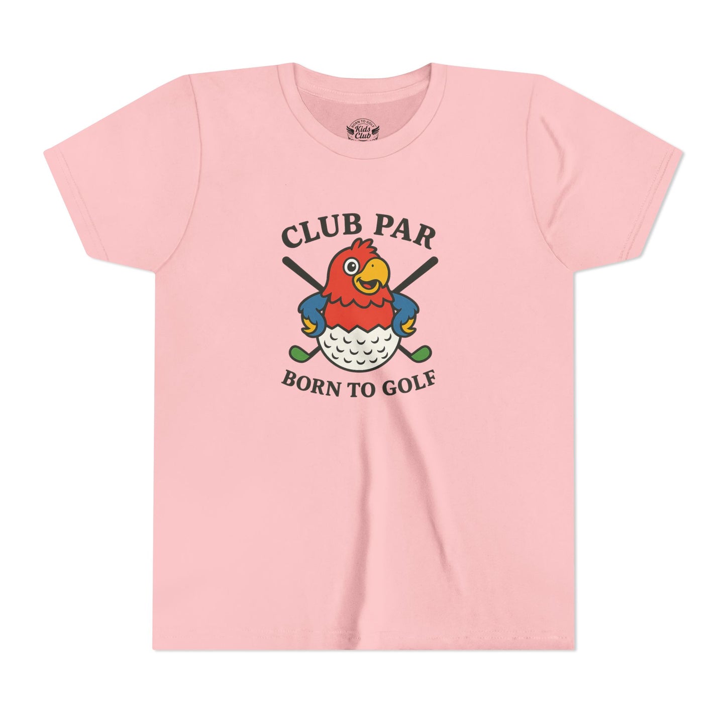 Club Par Golf Ball Born To Golf Youth Tee