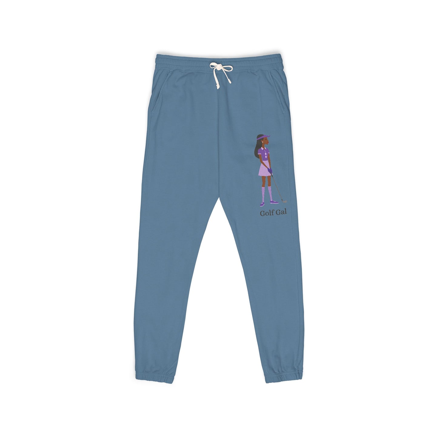 Golf Gal Garment-Dyed Fleece Sweatpants Violet