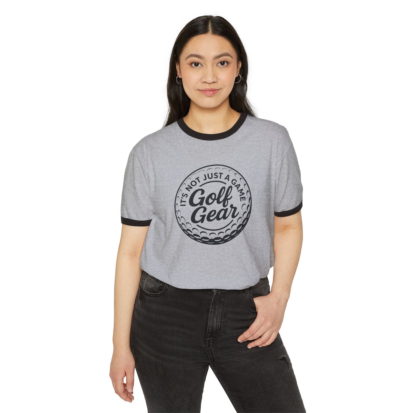 Golf Gear Cotton Ringer T-Shirt
