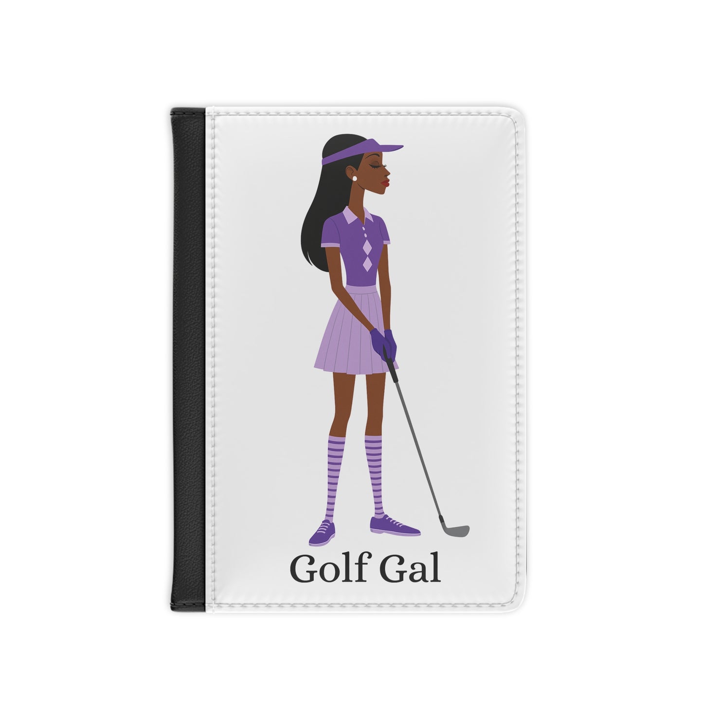 Golf Gal Passport Cover Violet