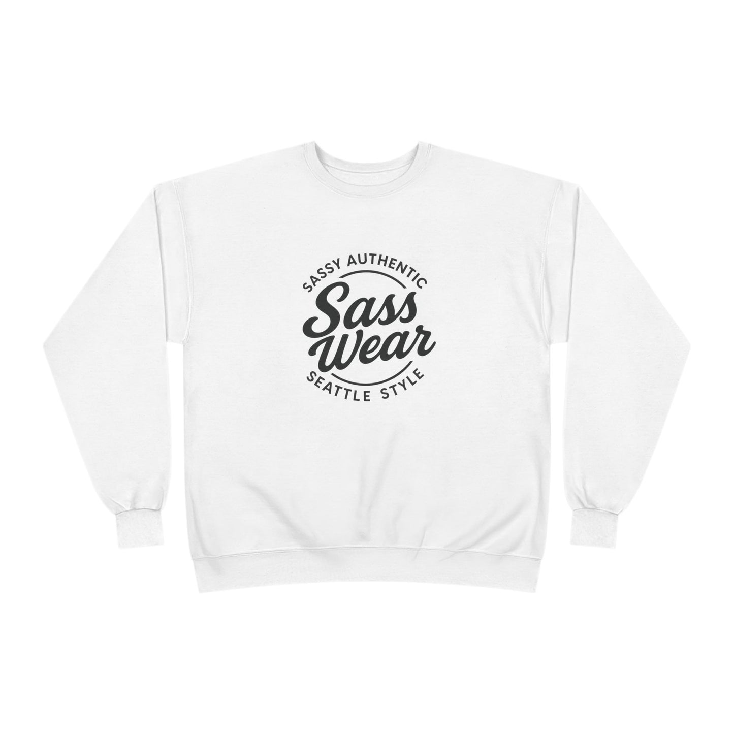 Sass Wear Unisex Eco-Friendly Crewneck Sweatshirt