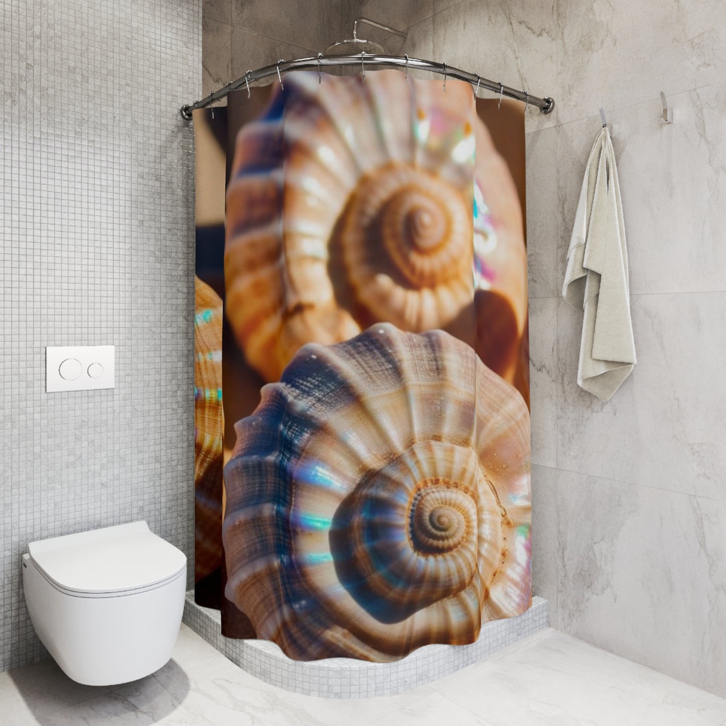 seashells Shower Curtains