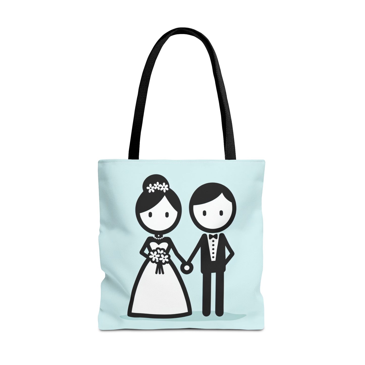 bride and groom Tote Bag