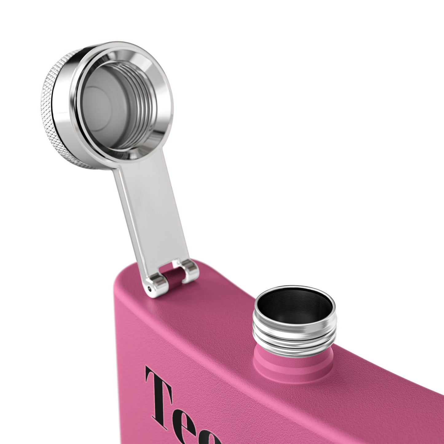 Tee Time is Me Time Sleek Stainless Steel Flask