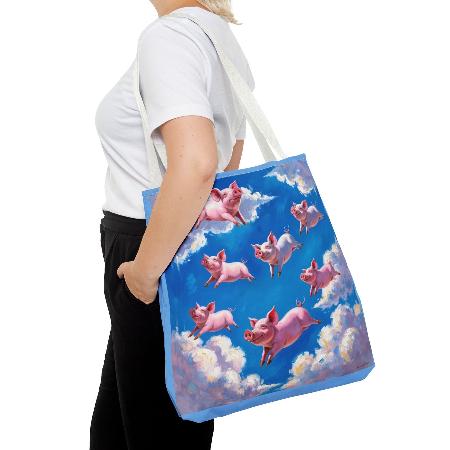 flying pigs Tote Bag