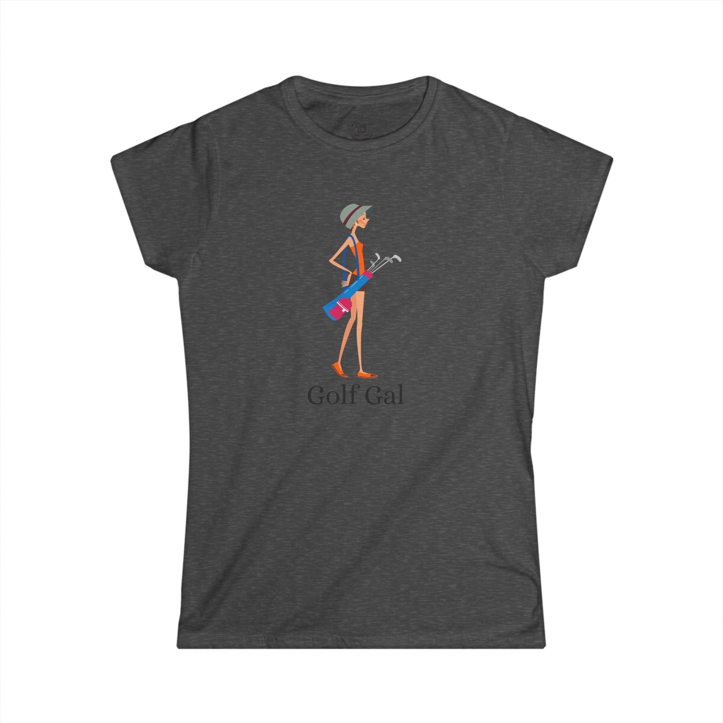 Golf Gal Women's Softstyle Tee Poppy