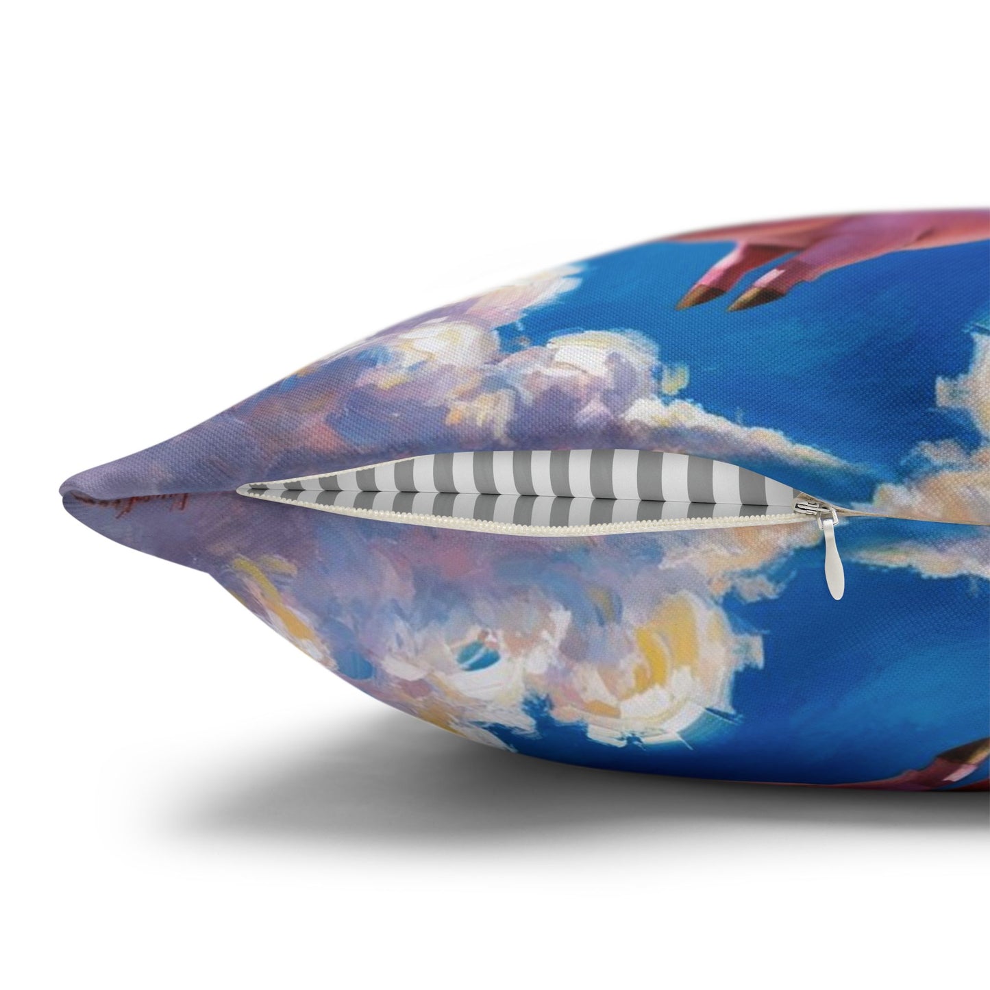 flying pigs Canvas Pillow cover