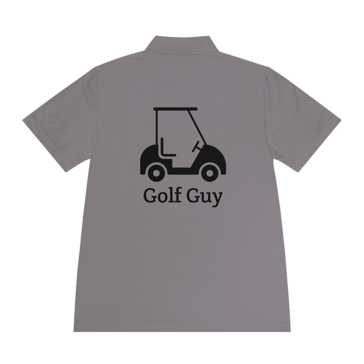 Golf Guy Golf Cart Men's Polo Shirt