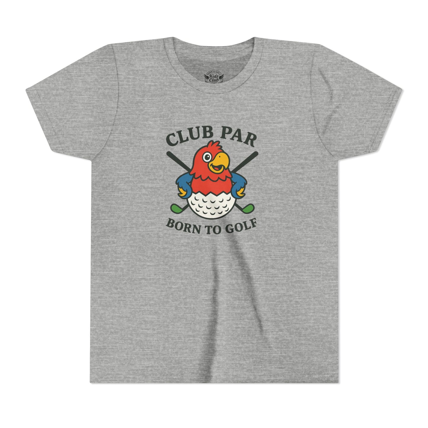 Club Par Golf Ball Born To Golf Youth Tee