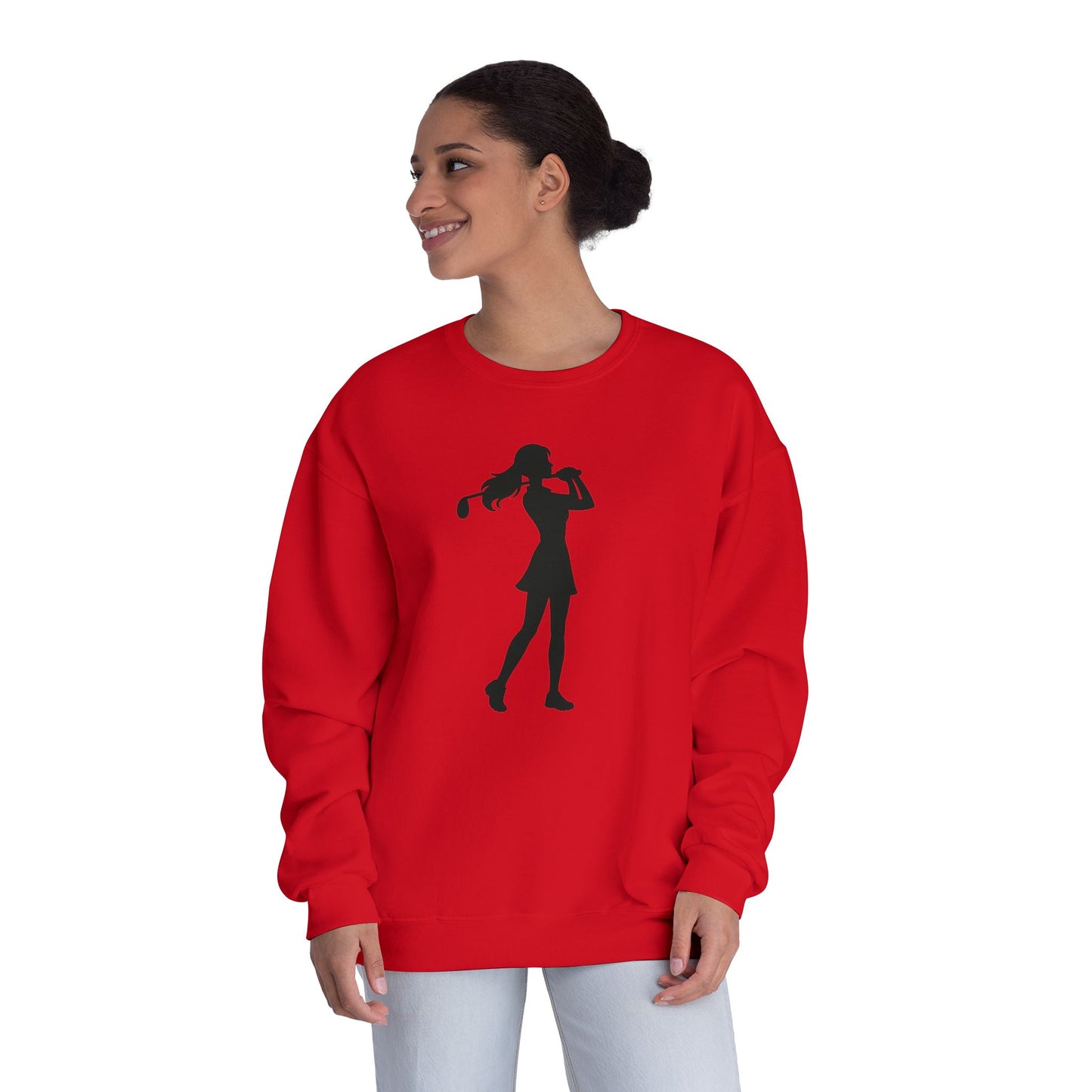 Golf Gal Silhouette Crewneck Sweatshirt