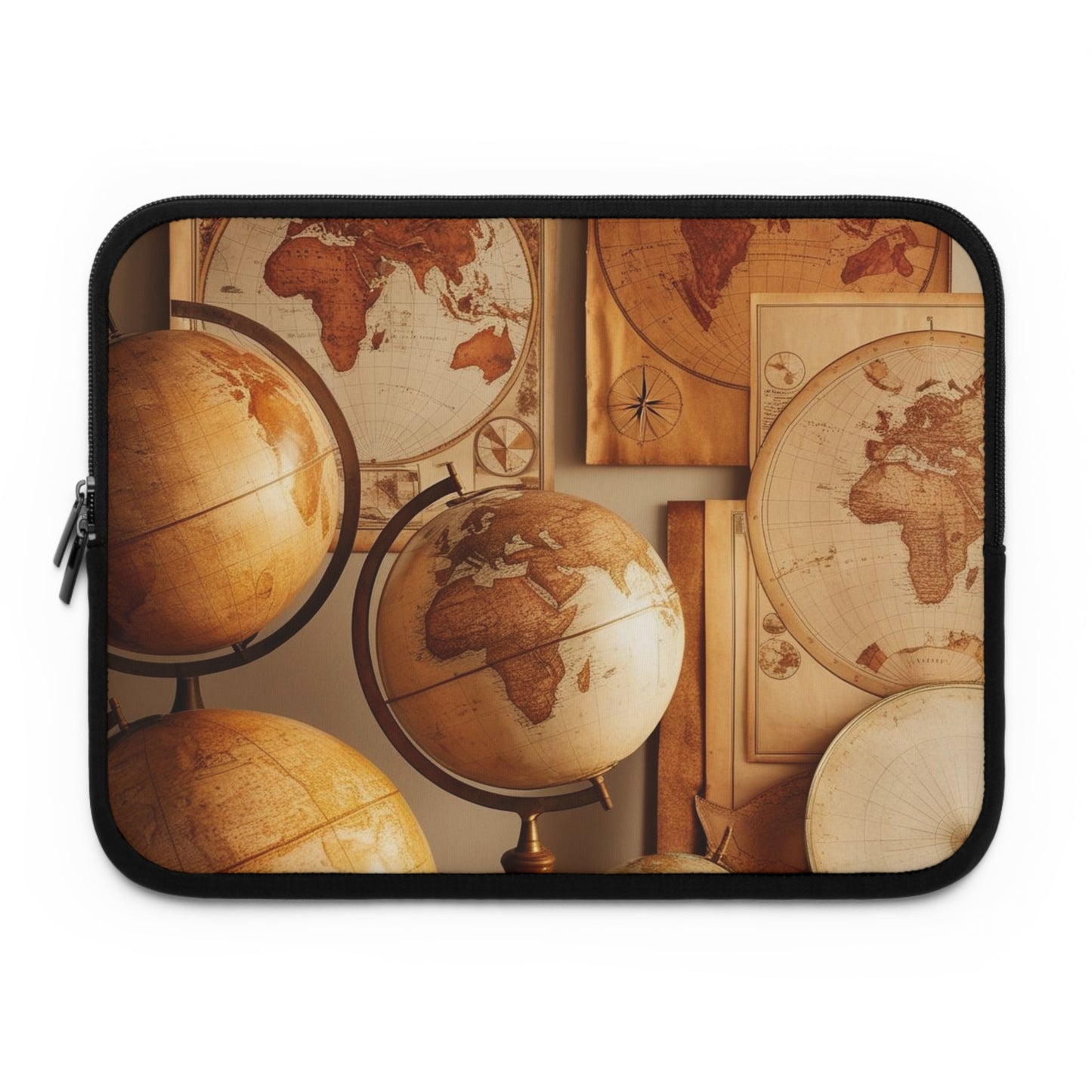 globes and maps Laptop Sleeve