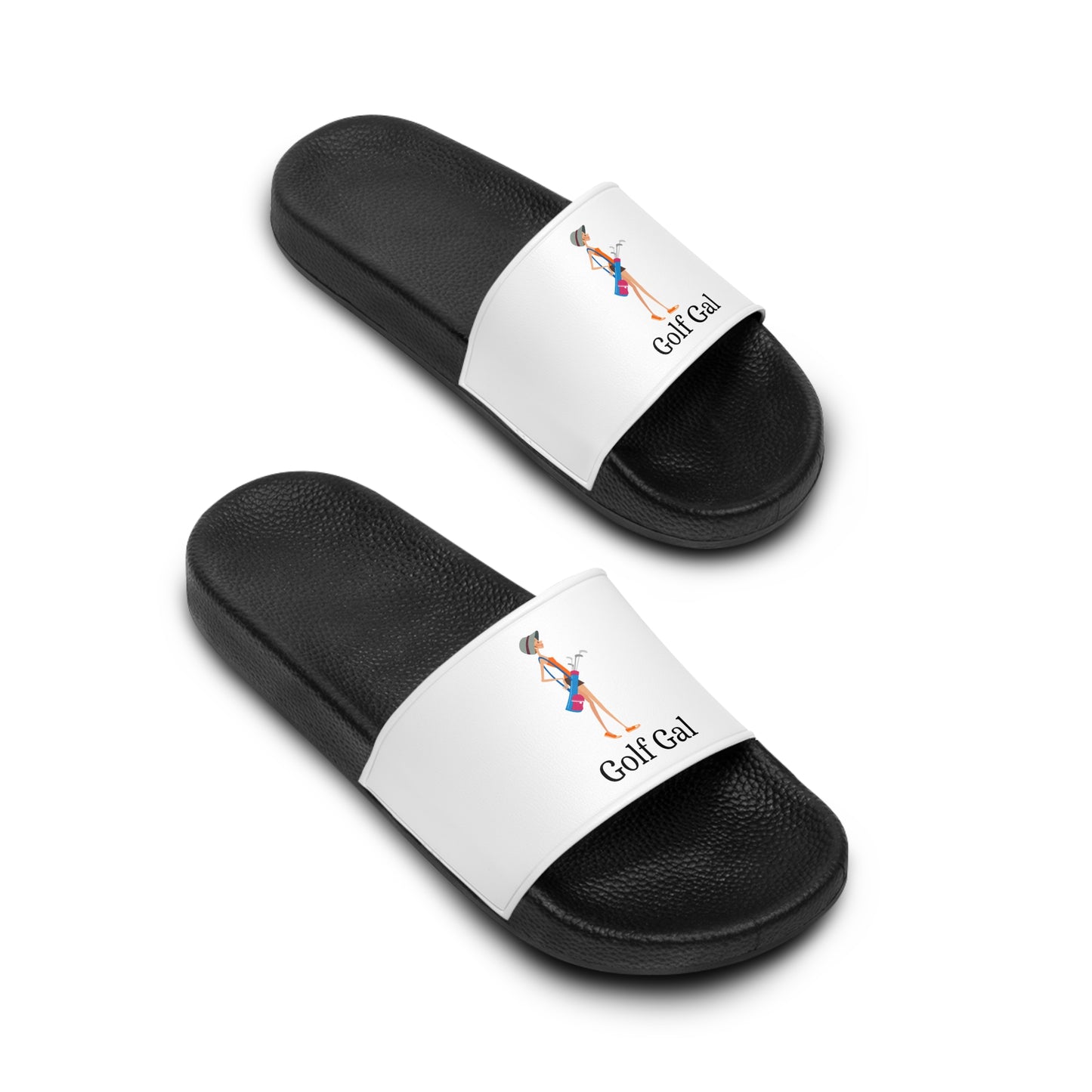 Golf Gal Women's Slide Sandals Poppy