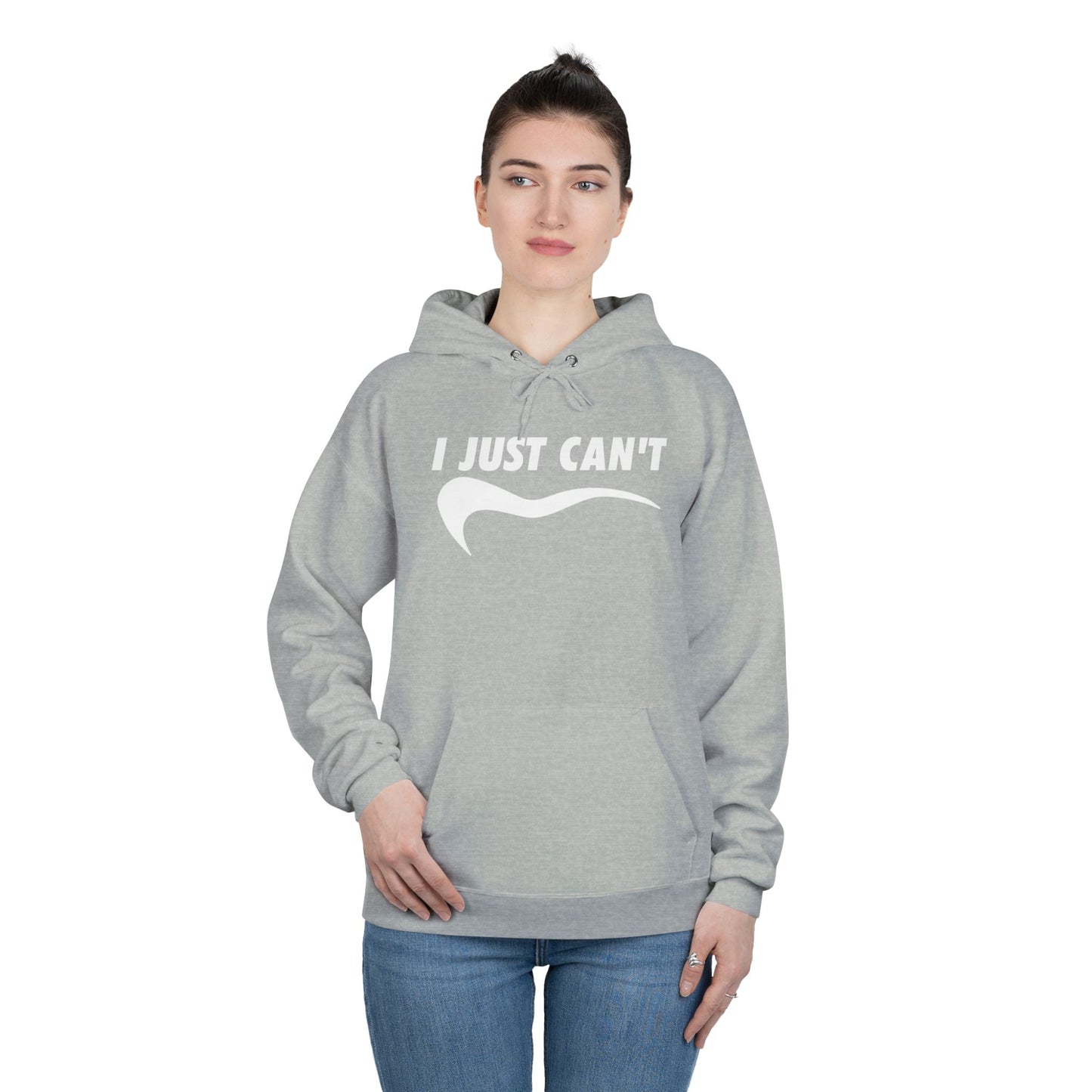 I just Can't Unisex Eco-Friendly Hoodie