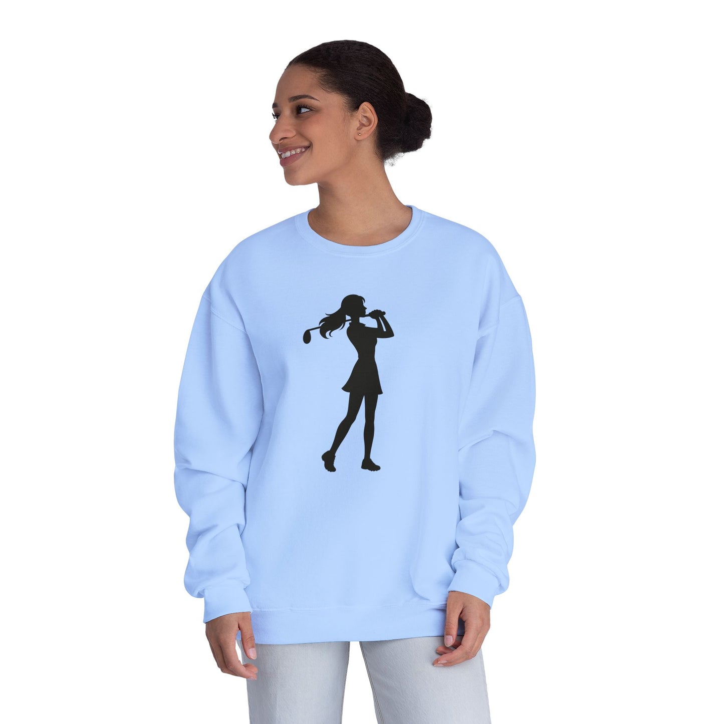 Golf Gal Silhouette Crewneck Sweatshirt