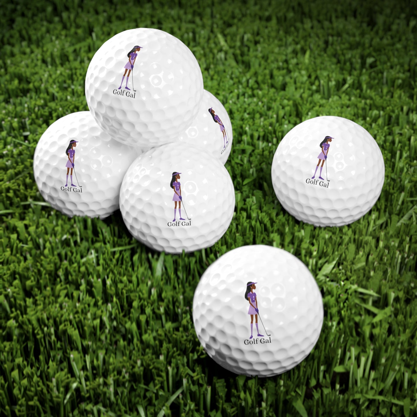 Golf Gal Golf Ball Violet