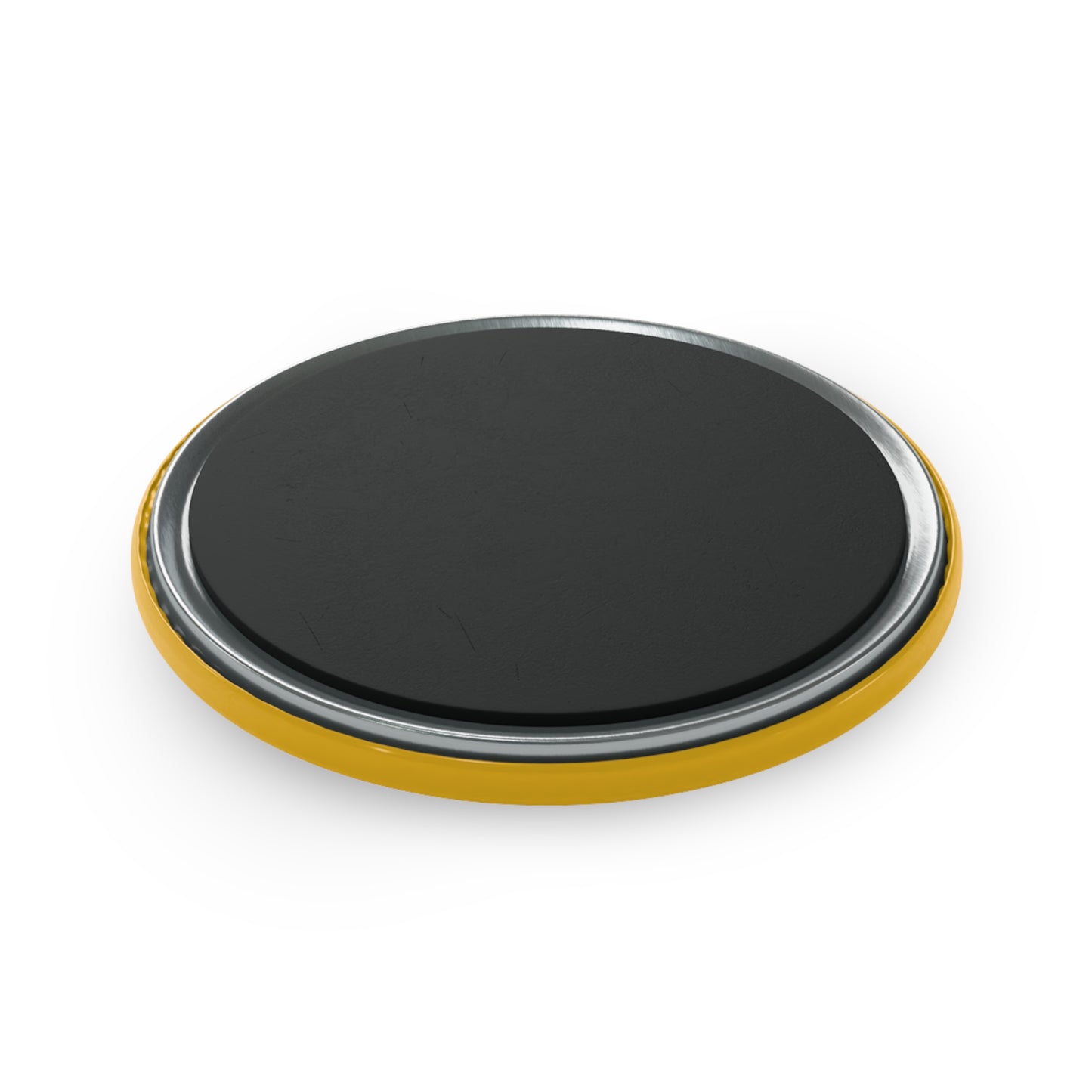 Yellow I Just Can't Button Magnet