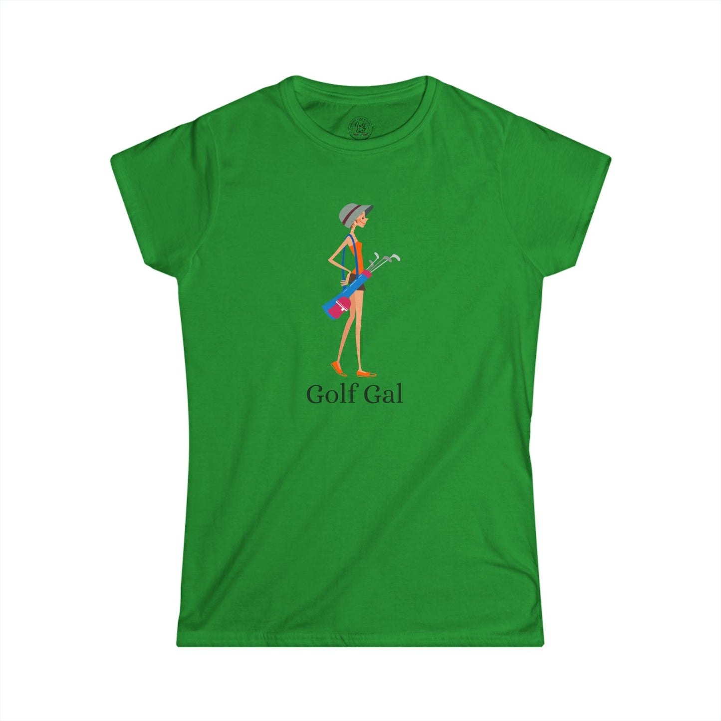 Golf Gal Women's Softstyle Tee Poppy