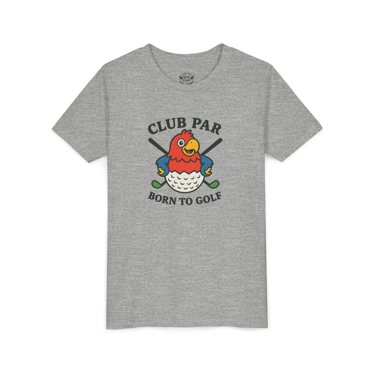 Club Par Golf Ball Born To Golf Youth Tee