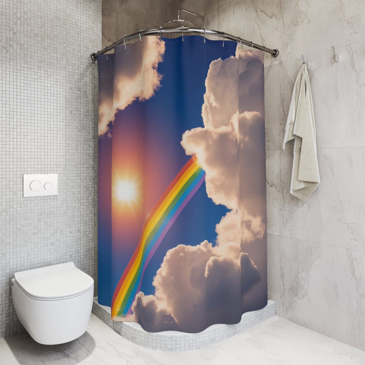 rainbow Shower Curtains