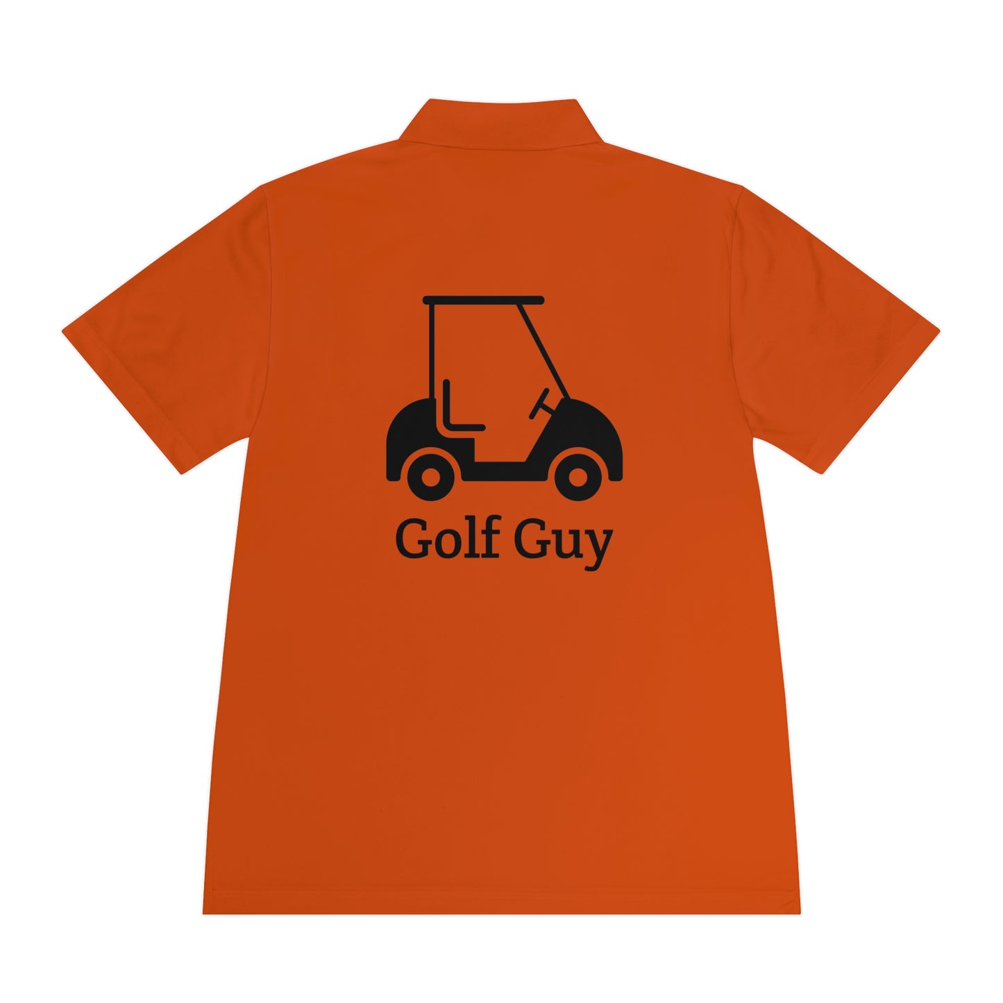 Golf Guy Golf Cart Men's Polo Shirt