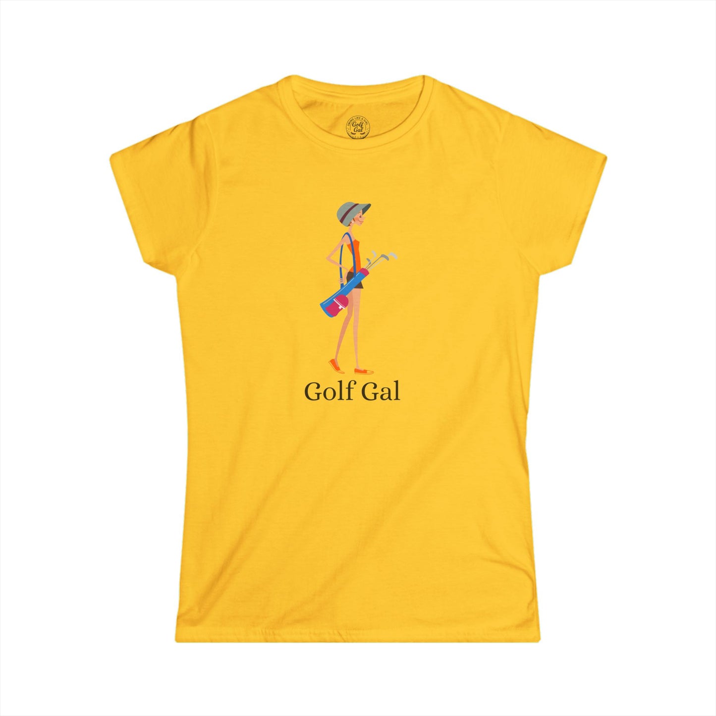 Golf Gal Women's Softstyle Tee Poppy